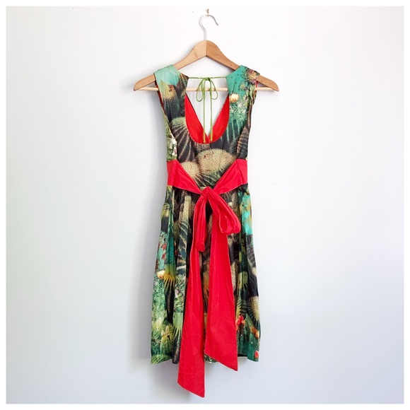 Anthropologie Eva Franco Oroya Dress 0 - Picture 7 of 15